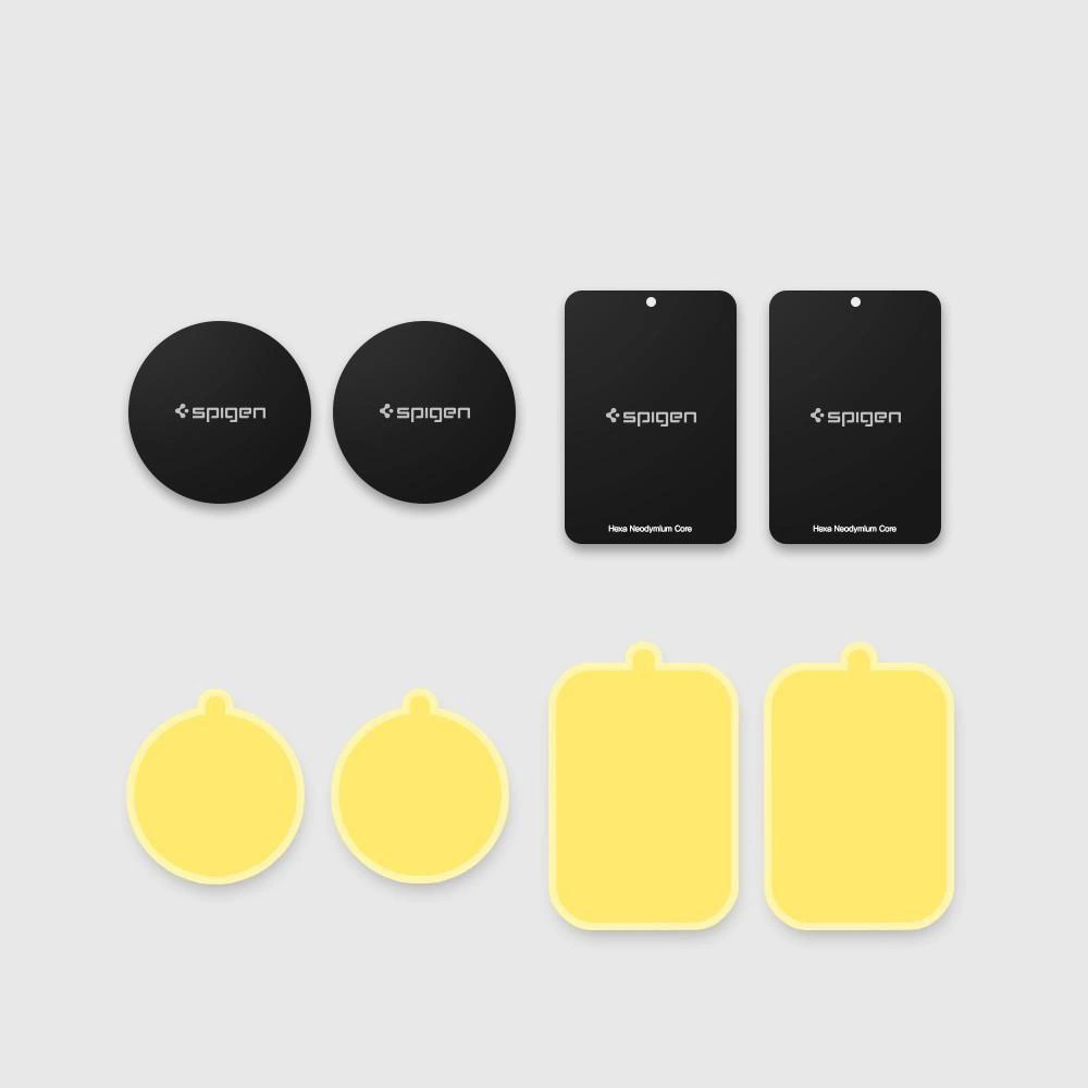 Spigen MP-4P magnetic plates for car - blackeng
