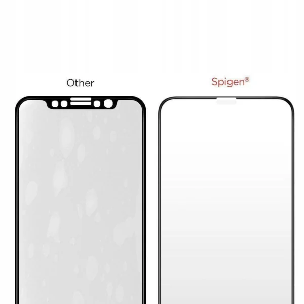 Spigen Glass FC Tempered Glass for iPhone 11 / XR - Blackeng