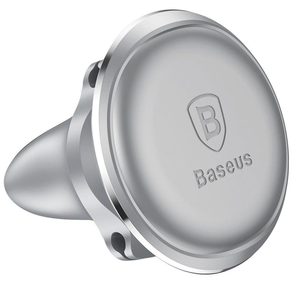 BASEUS magnetic car holder for air vent SUGX020012/SUGX-AOV silver