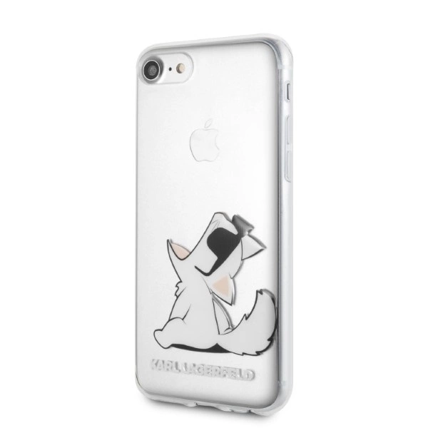Karl Lagerfeld KLHCI8CFNRC iPhone 7/8 SE 2020 / SE 2022 hardcase transparent Choupette Funeng