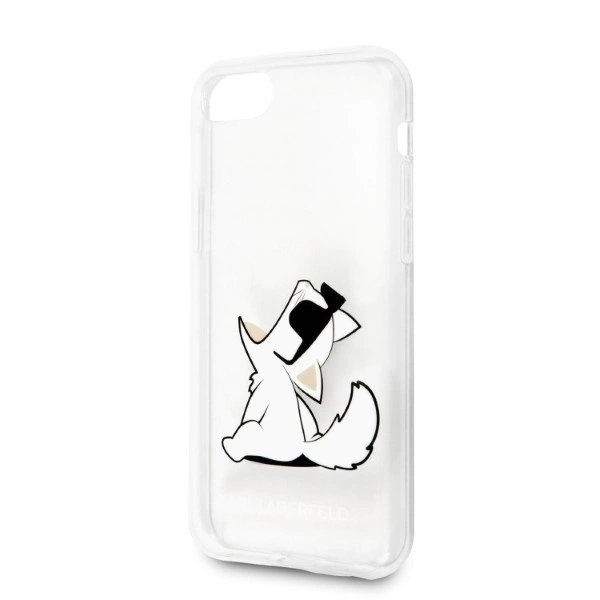 Karl Lagerfeld KLHCI8CFNRC iPhone 7/8 SE 2020 / SE 2022 hardcase transparent Choupette Funeng