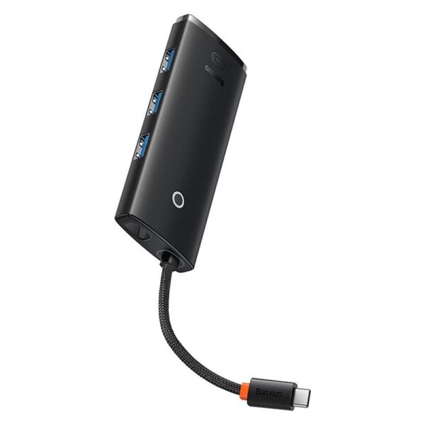 BASEUS adapter HUB 5in1 Typ C WKQX080201 0,15 m black