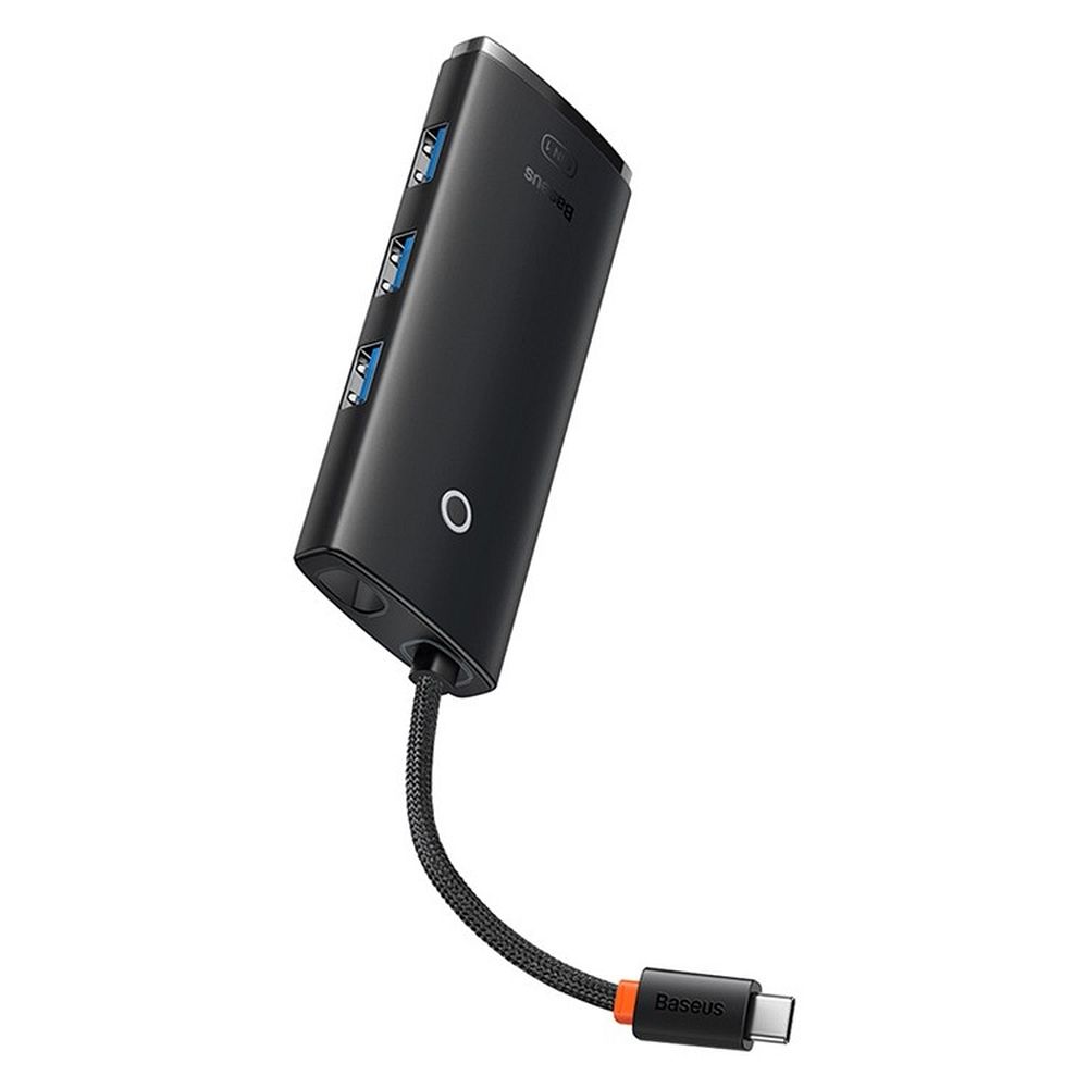 BASEUS adapter HUB 5in1 Typ C WKQX080201 0,15 m black