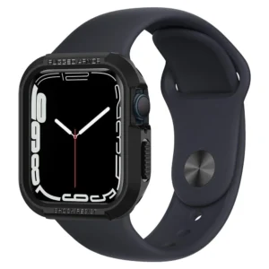 Spigen Rugged Armor Case for Apple Watch 4 / 5 / 6 / 7 / 8 / SE (44/45 mm) - Blackeng