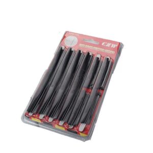 Car door edge protector 8 pcs black