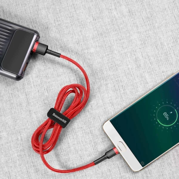 Baseus Cafule Cable CAMKLF-C09 USB-A / micro USB 1.5A 2 m - redeng