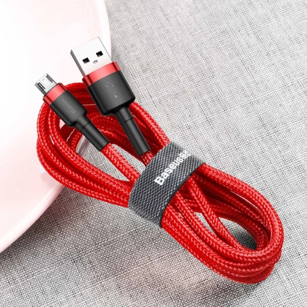 Baseus Cafule Cable CAMKLF-C09 USB-A / micro USB 1.5A 2 m - redeng