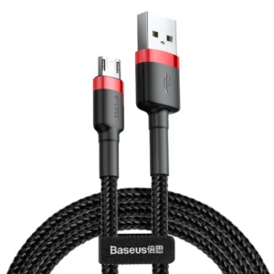 Baseus Cafule Cable CAMKLF-C91 USB-A / micro USB 1.5A 2 m - black and redeng