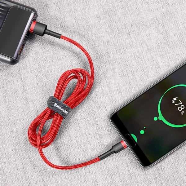 Baseus Cafule USB-A / USB-C QC 3.0 3A 0.5 m cable - redeng