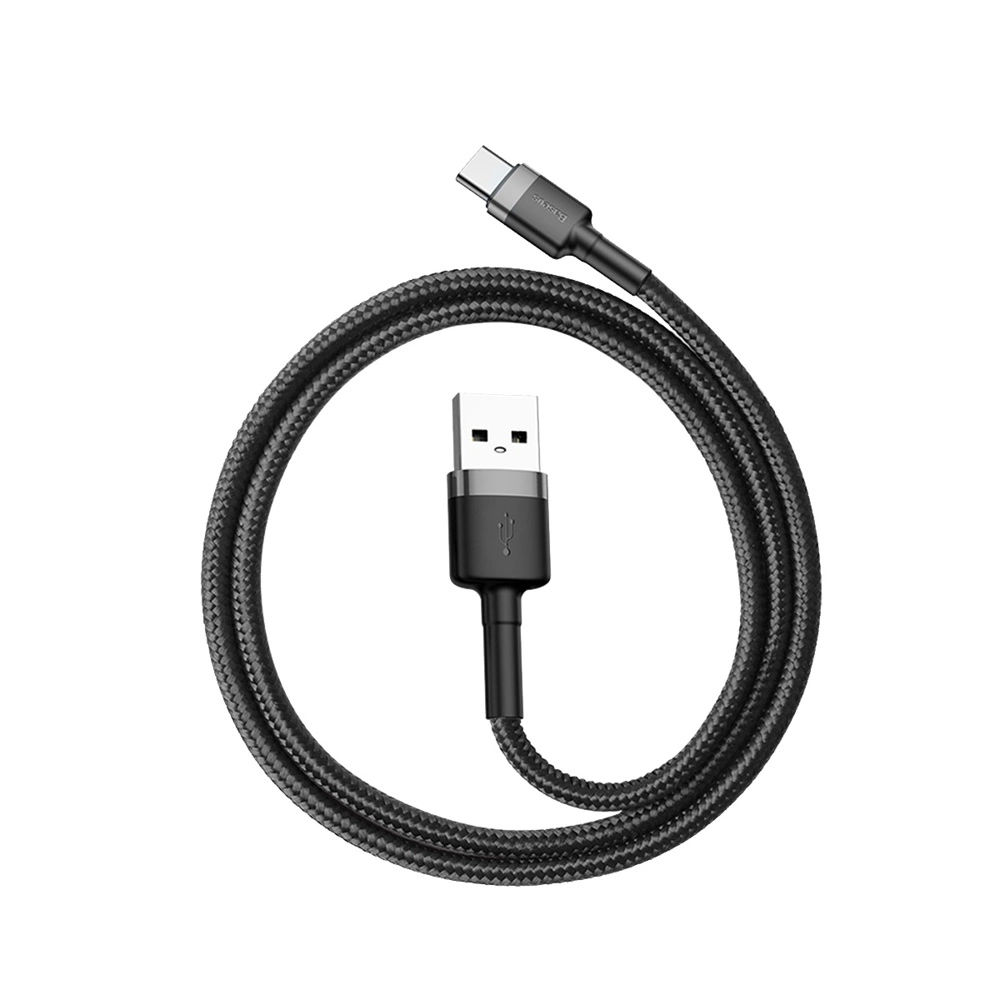 Baseus Cafule USB-A / USB-C QC 3.0 3A cable 0.5 m - black-grayeng