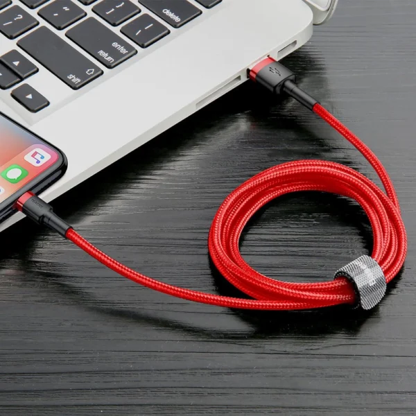 Baseus Cafule USB-A / Lightning 2.4A QC 3.0 cable 0.5 m - redeng