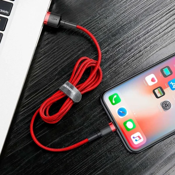 Baseus Cafule USB-A / Lightning 2.4A QC 3.0 cable 0.5 m - redeng