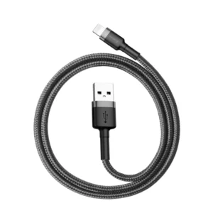 Baseus Cafule USB-A / Lightning 2.4A QC 3.0 cable 0.5 m - black-grayeng