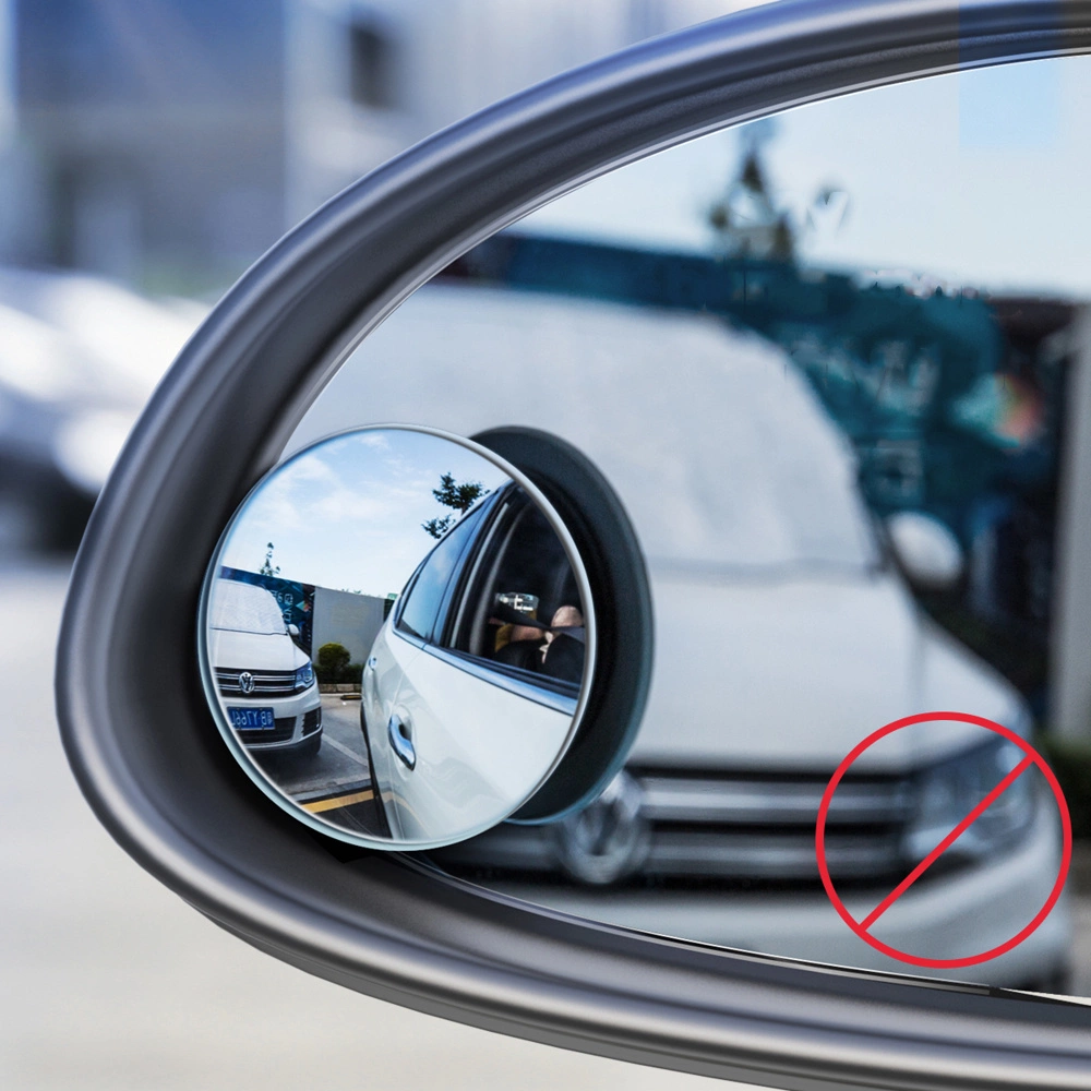 Baseus Full-view Blind-spot Mirror 2x additional car side mirror convex blind spot black (ACMDJ-01)eng