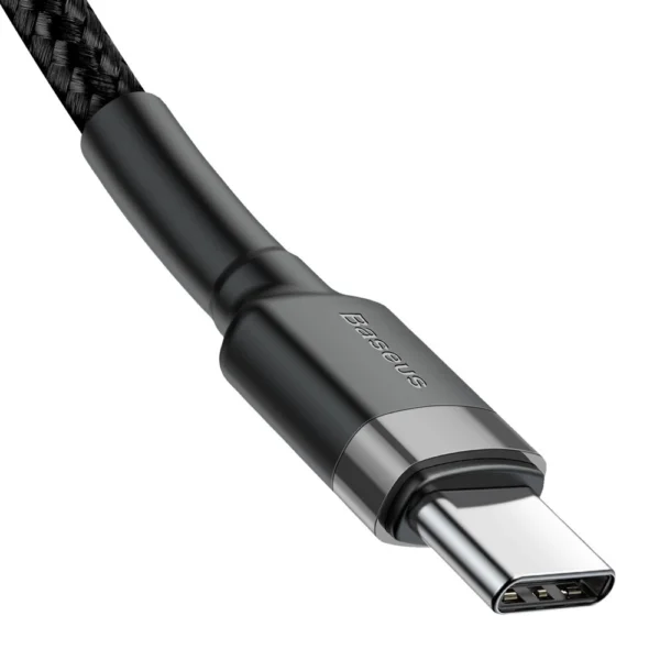 Baseus CATKLF-GG1 USB-C - USB-C PD QC cable 60W 3A 480Mb/s 1m - black and grayeng