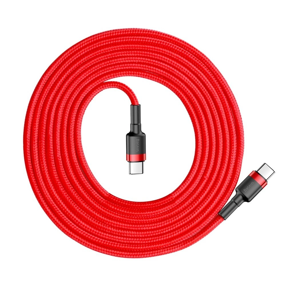Baseus CATKLF-H09 USB-C - USB-C PD QC cable 60W 3A 480Mb/s 2m - redeng