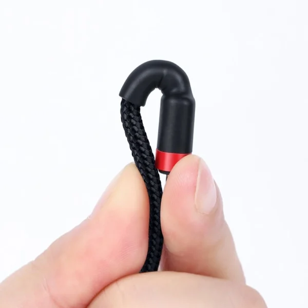 Baseus CATKLF-H91 USB-C - USB-C PD QC cable 60W 3A 480Mb/s 2m - black and redeng