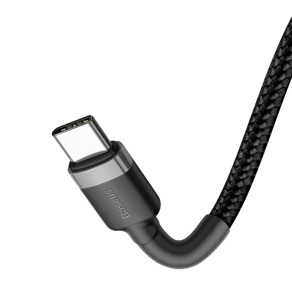 Baseus CATKLF-HG1 USB-C - USB-C PD QC cable 60W 3A 480Mb/s 2m - black and grayeng