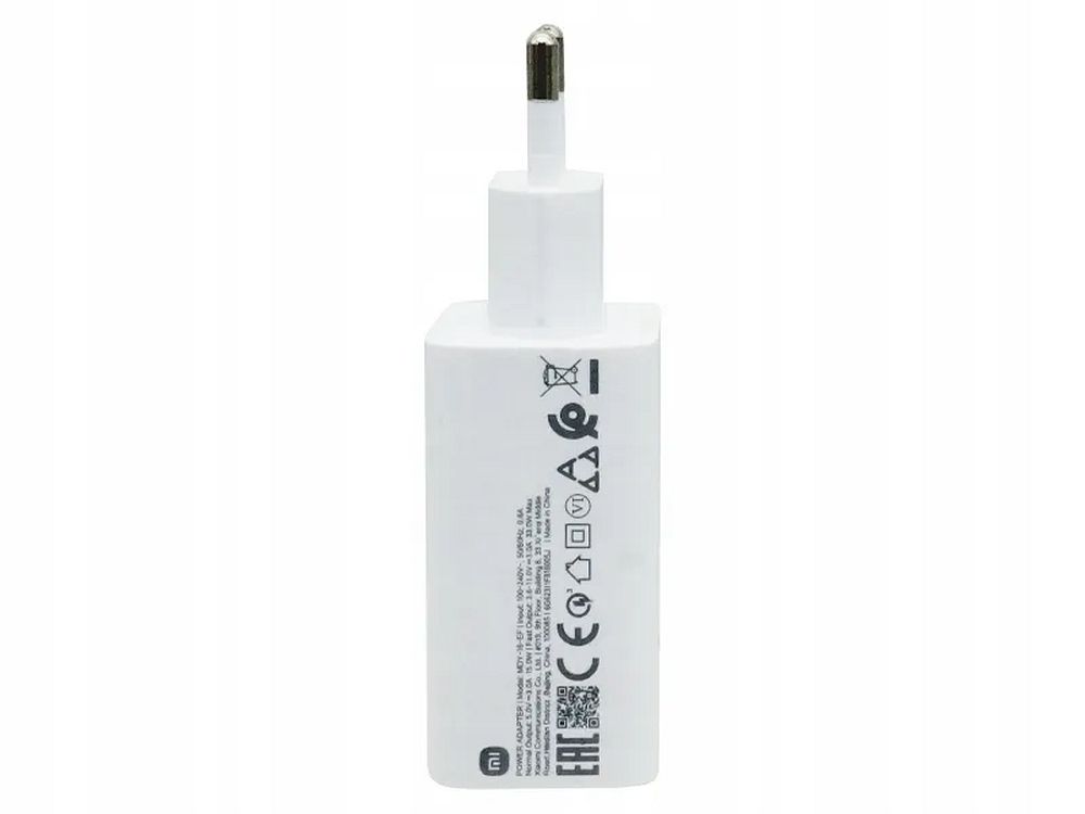 47157d2e74f3430d0fa8ca6d7036d275 XIAOMI original charger USB A QC3.0 3A 33W MDY-16-EF white bulk