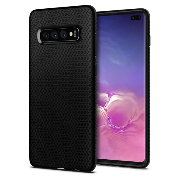 Spigen Liquid Air Case for Samsung Galaxy S10+ - Matte Blackeng