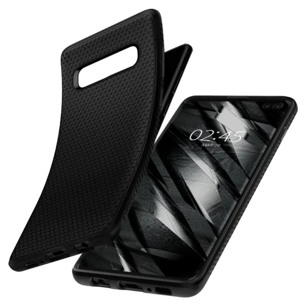 Spigen Liquid Air Case for Samsung Galaxy S10+ - Matte Blackeng