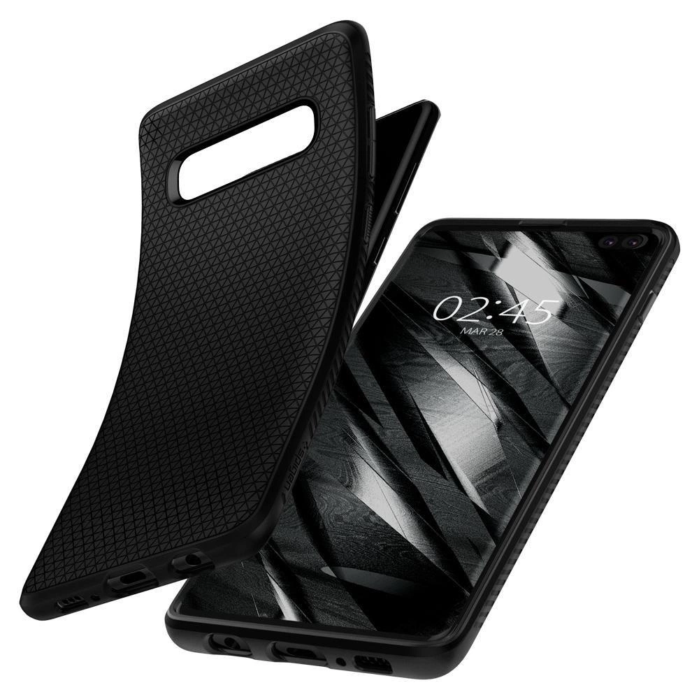 Spigen Liquid Air Case for Samsung Galaxy S10+ - Matte Blackeng