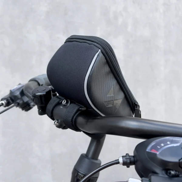 Wozinsky Bike Handlebar Bag Bike Phone Case for 6.5 inch 0.9l Black (WBB4BK)eng