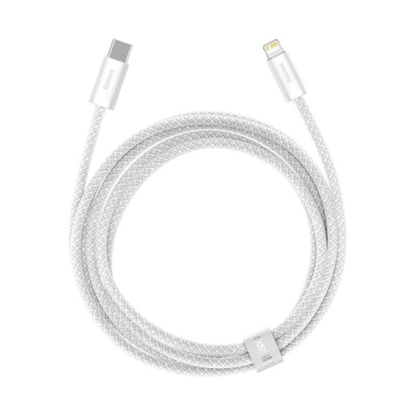 BASEUS cable Type C to Apple Lightning 8-pin PD20W Power Delivery Dynamic Series CALD000102 2m white