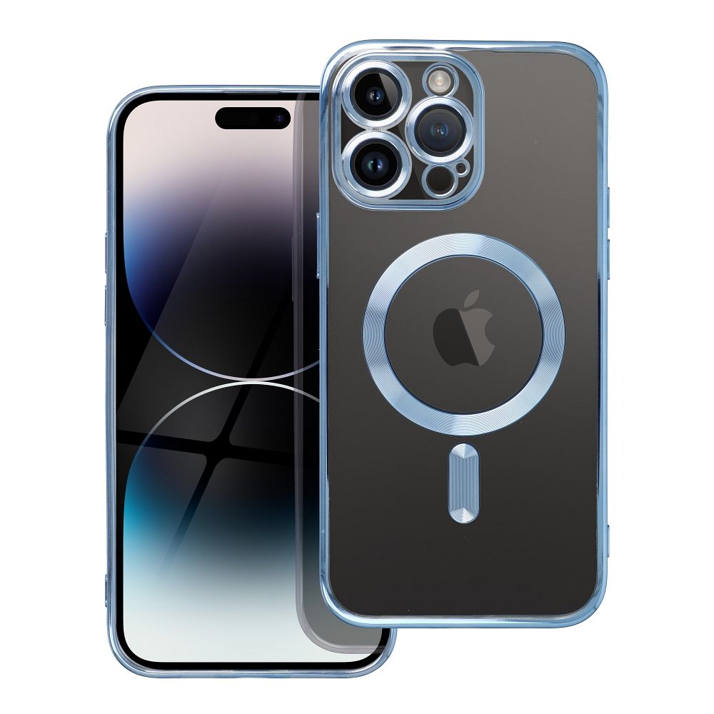 ELECTRO MAG COVER case compatible with MagSafe for IPHONE 17 Air blue