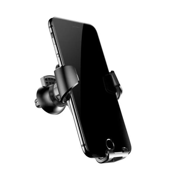 Baseus Gravity Car Mount gravity air vent car holder for 4-6" phone black (SUYL-01)eng