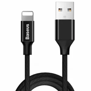 Baseus Yiven fabric braided cable USB / Lightning 1.8M black (CALYW-A01)eng