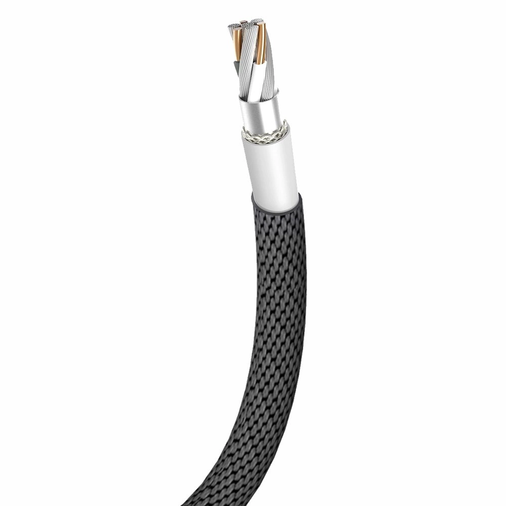 Baseus Yiven fabric braided cable USB / Lightning 1.2M black (CALYW-01)eng
