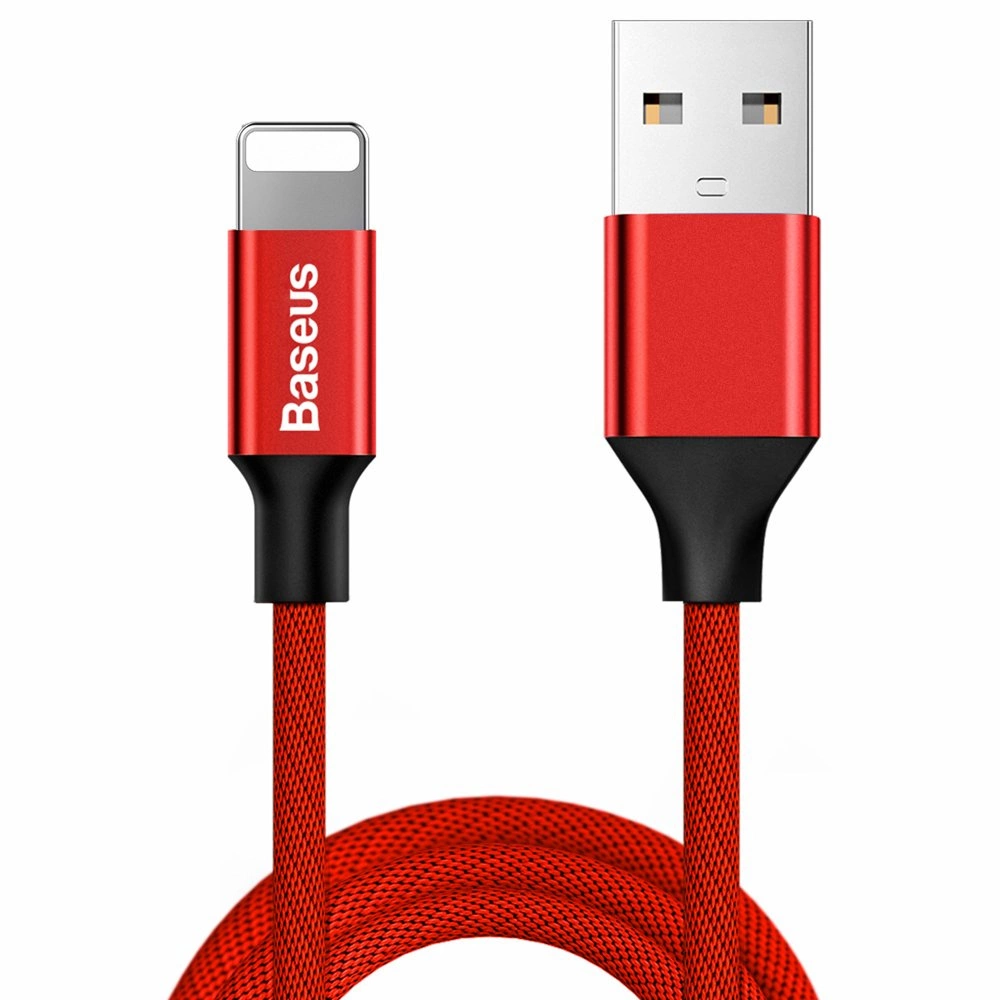 Baseus Yiven USB / Lightning Cable with Material Braid 1,8M red (CALYW-A09)eng