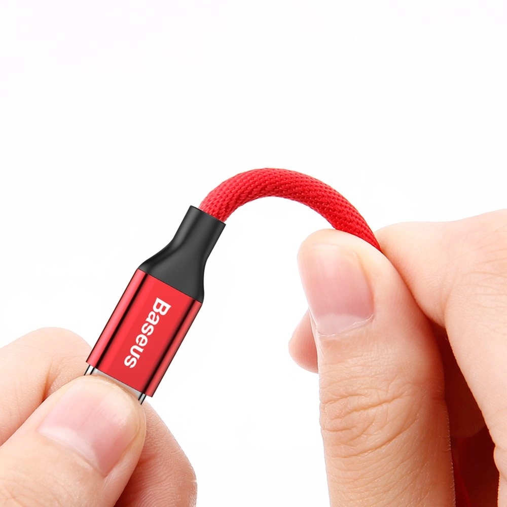 Baseus Yiven USB / Lightning Cable with Material Braid 1,8M red (CALYW-A09)eng