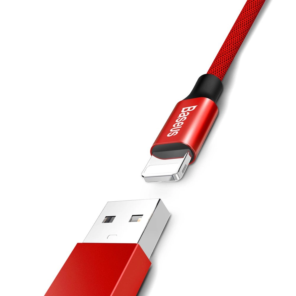 Baseus Yiven USB / Lightning Cable with Material Braid 1,8M red (CALYW-A09)eng
