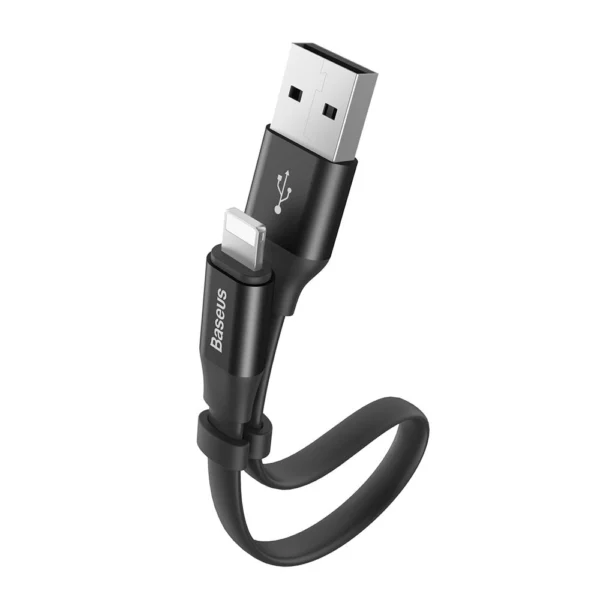 Baseus Nimble USB-A / Lightning 2A cable 0.23 m - blackeng