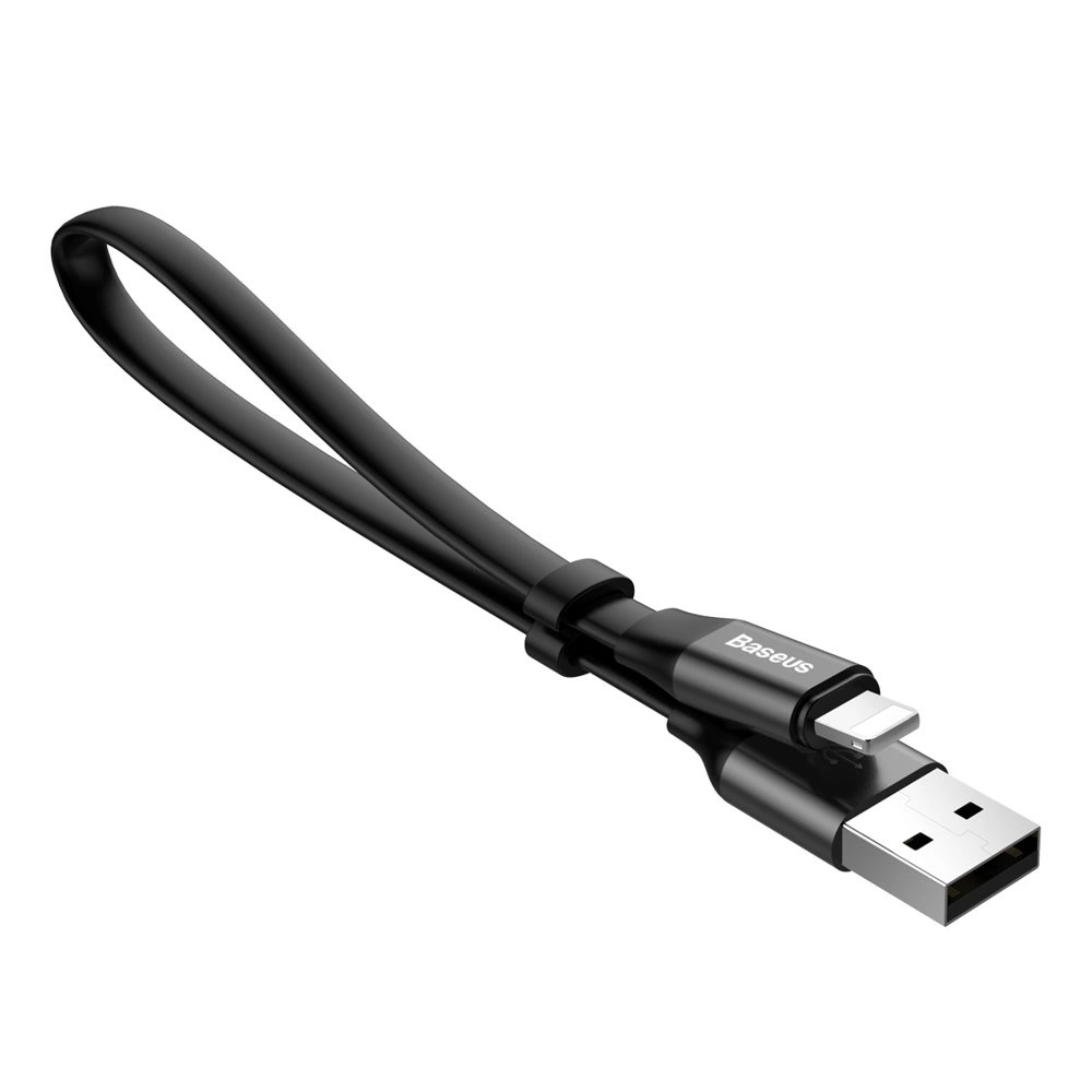 Baseus Nimble USB-A / Lightning 2A cable 0.23 m - blackeng