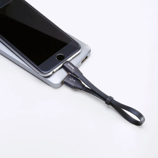 Baseus Nimble USB-A / Lightning 2A cable 0.23 m - blackeng