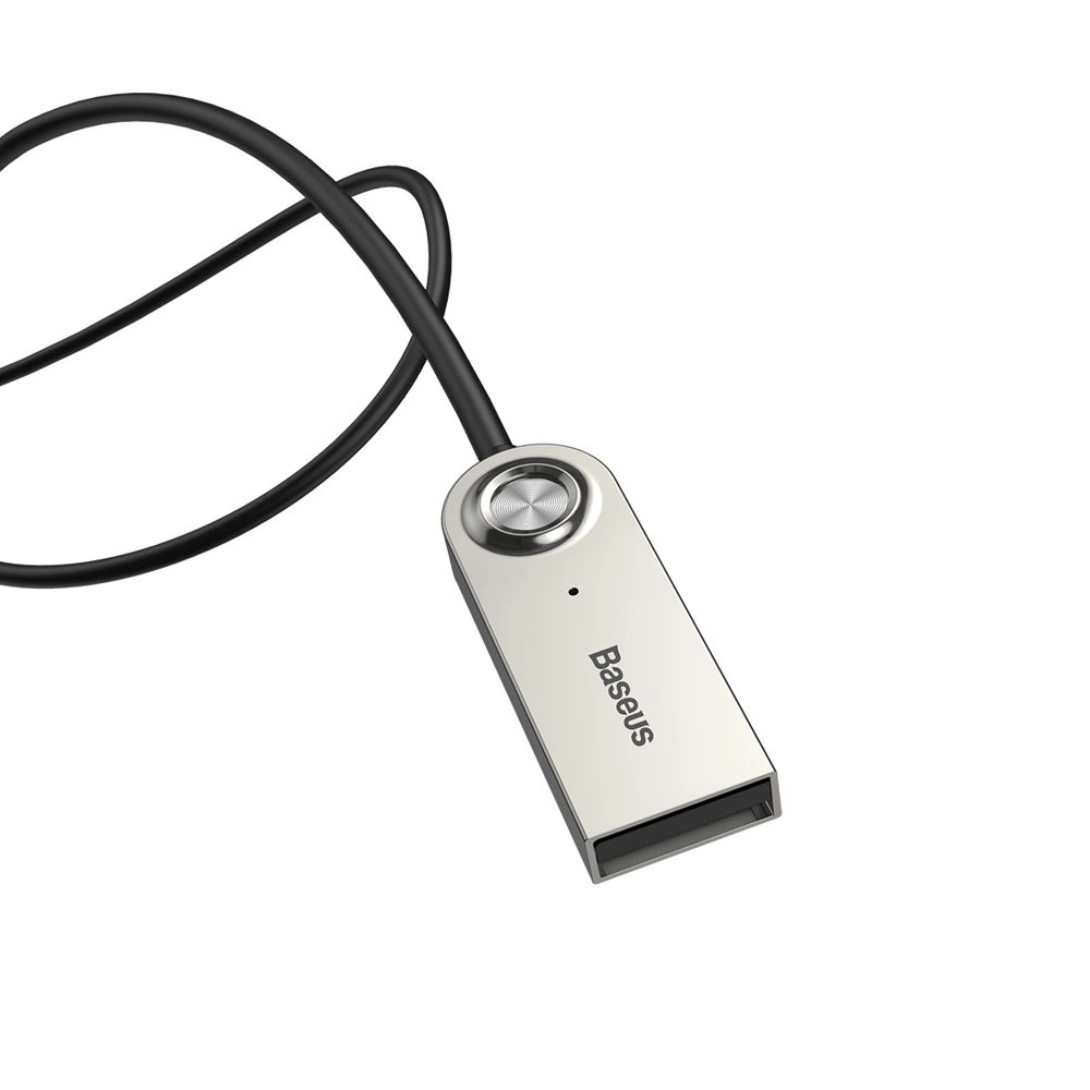 Baseus BA01 Bluetooth 5.0 audio receiver cable AUX jack audio adapter black (CABA01-01)eng