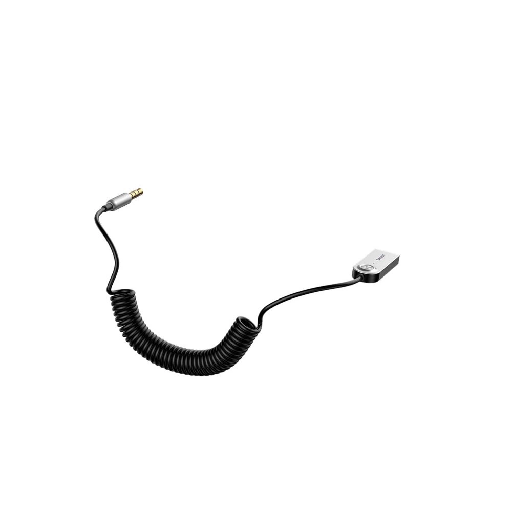 Baseus BA01 Bluetooth 5.0 audio receiver cable AUX jack audio adapter black (CABA01-01)eng