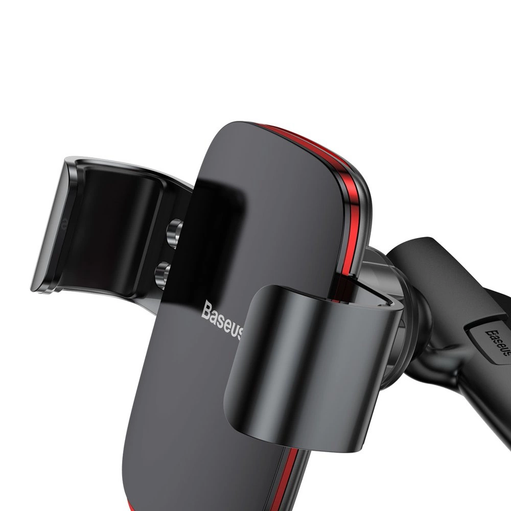 Baseus Metal Age Gravity Car Mount Metal Gravity Car Mount for CD Slot Black (SUYL-J01)eng