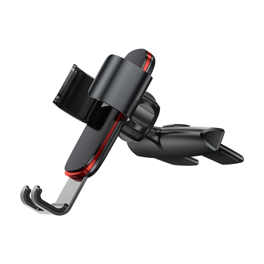 Baseus Metal Age Gravity Car Mount Metal Gravity Car Mount for CD Slot Black (SUYL-J01)eng