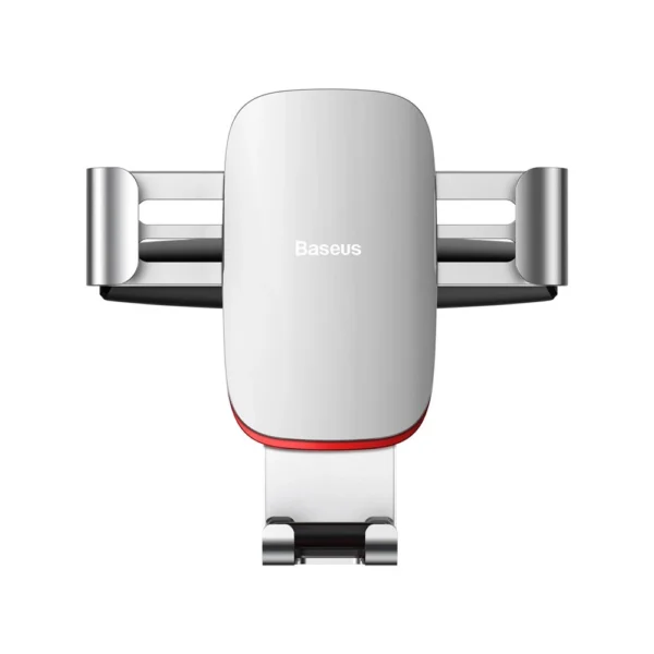 Baseus Metal Age Gravity Car Mount metal car gravity holder for CD slot silver (SUYL-J0S)eng