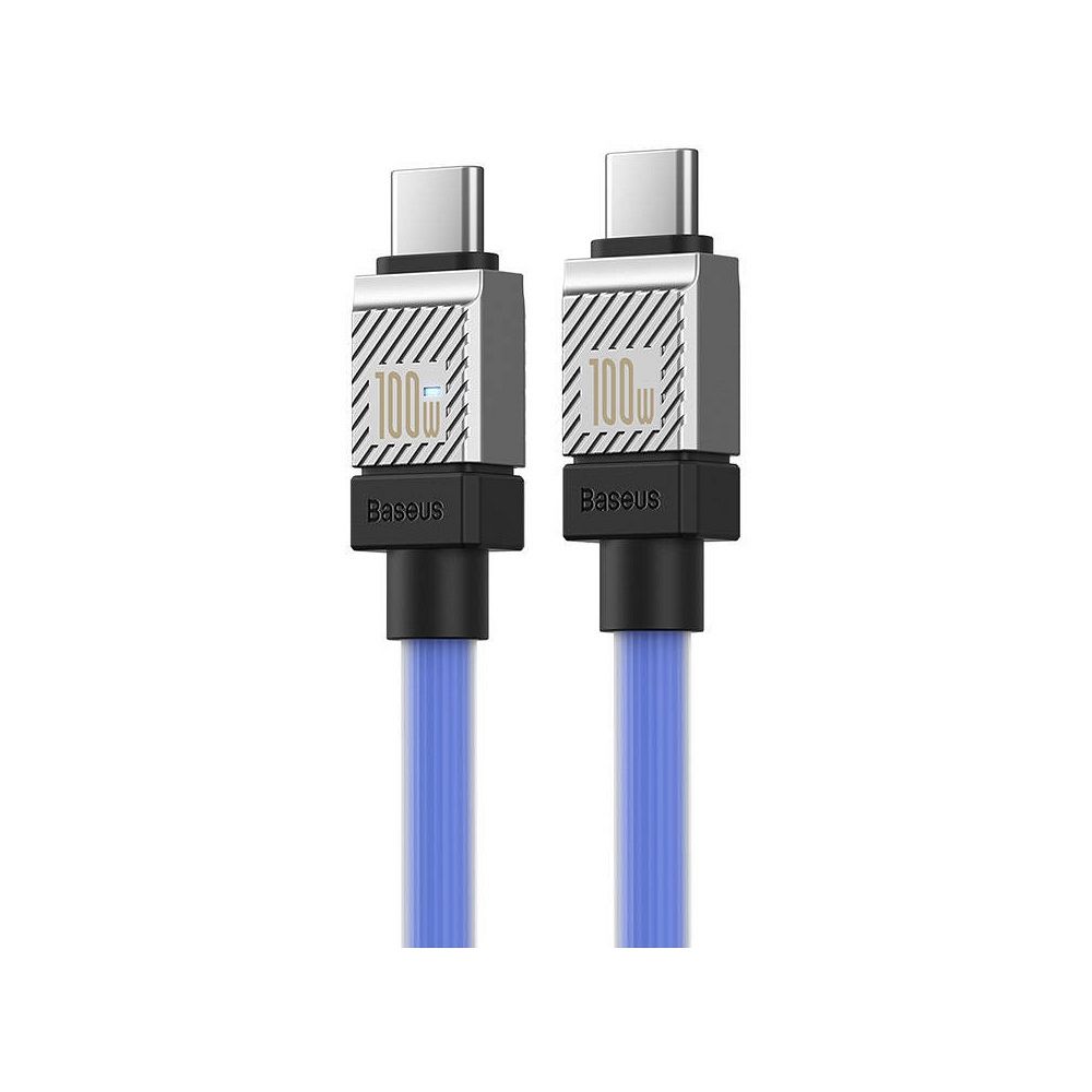 BASEUS cabel Type C to Type C PD 100W Coolplay CAKW000203 1 m blue