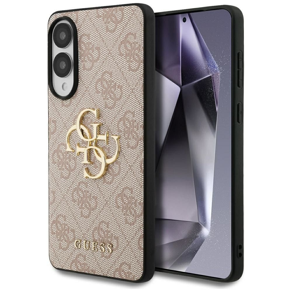 GUESS case for SAMSUNG S25 Edge GUHCS25E4GMGPI (4G PU Big Logo) pink