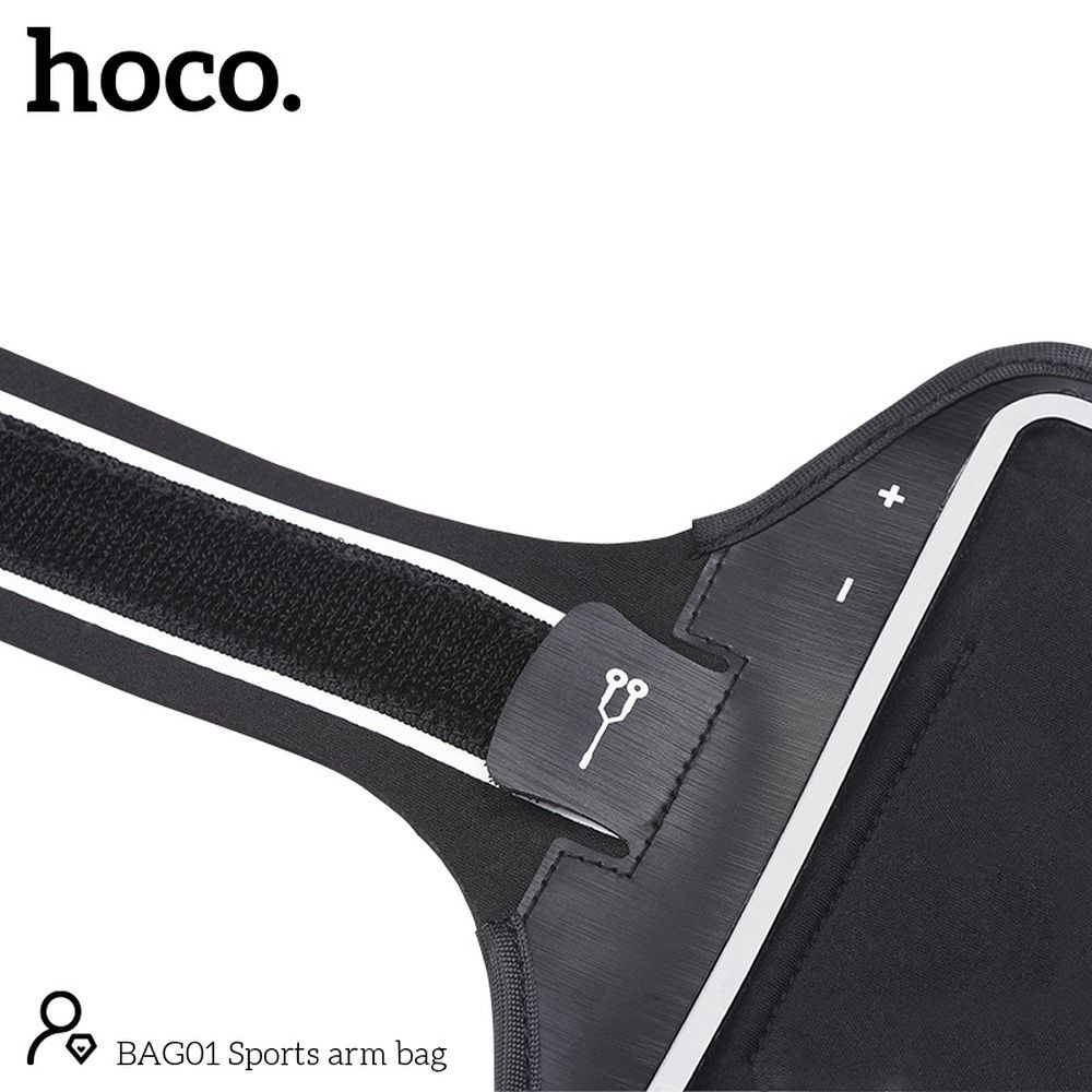HOCO smartphone armband max. 7 inches BAG01 black