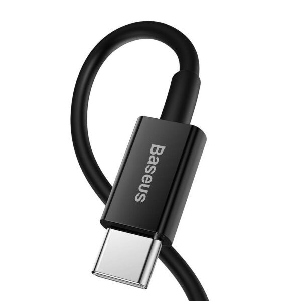 BASEUS cablel Type C to Apple Lightning 8-pin PD20W Power Delivery Superior Series Fast Charging CATLYS-C01 2 meter black