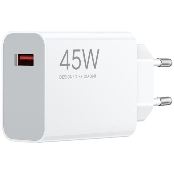 XIAOMI original charger USB A QC3.0 3A 45W MDY-17-EF white bulk