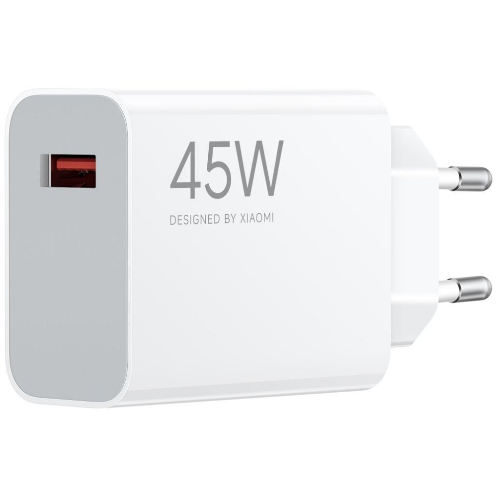 XIAOMI original charger USB A QC3.0 3A 45W MDY-17-EF white bulk