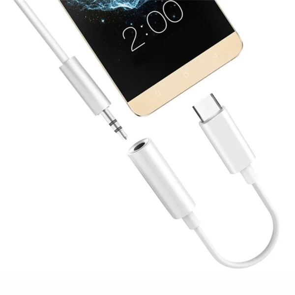 Adapter USB Type C to audio jack 3.5 mini jack blackeng